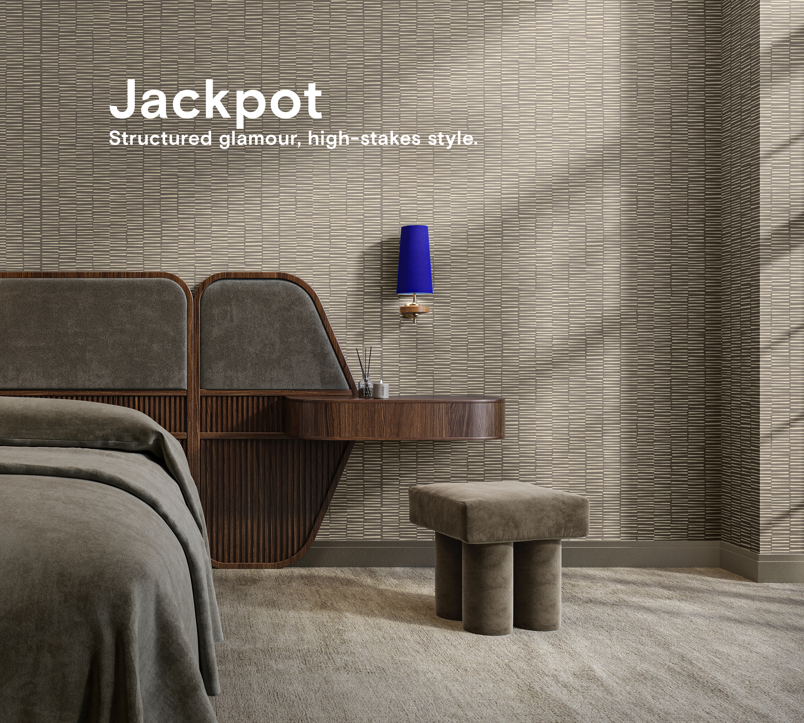 Jackpot: Structured glamour, high stakes style.